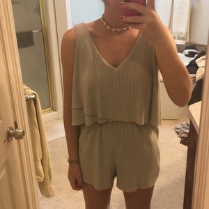 Silver romper!